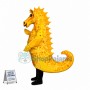 Spotted Yellow Seahorse Mascot Costume