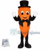 Carrot In The Tuxedo Mascot Costume
