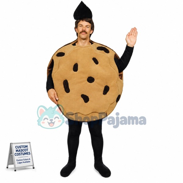 Black Sesame Biscuit Mascot Costume