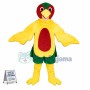 Bright Colored Chicken Mascot Costume