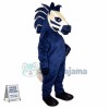 The Invincible Blue War Horse Mascot Costume