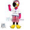 Big Eyes Pink Parrot of Club Mascot Costume