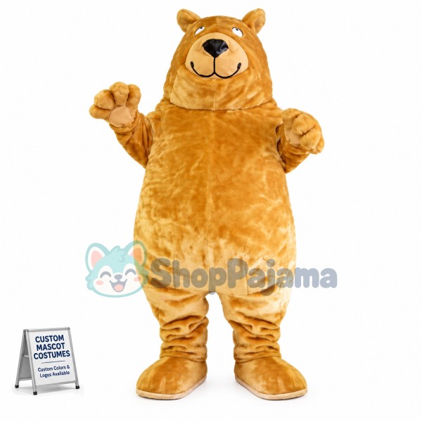 Strong Bear of Secret Joy Mascot Costume