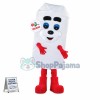 White Fence of Garden Mascot Costume