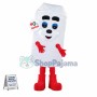 White Fence of Garden Mascot Costume
