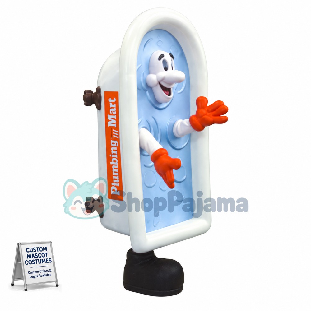 Baby Bathtub With Wheels Mascot Costume