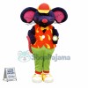 Amusement Park Mouse In Suit Mascot Costume