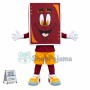 Adult Cartoon Matchbox Mascot Costume