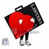 Black & Red Briefcase Mascot Costume