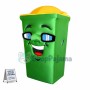 Classified Green Trash Can Mascot Costume