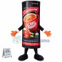 Bag of Tomato Cream Soup Mascot Costume