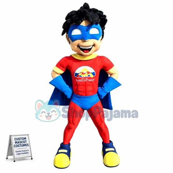 Brave Little Masker Mascot Costume