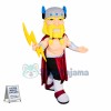 Golden Beard Samurai Holding Dart Mascot Costume
