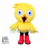 Terrified Yellow Little Bird Mascot Costume