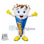 Chocolate Chip Cookie Cone Mascot Costume