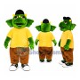 Naive Green Little Triceratops Mascot Costume