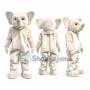 Adult Gray Elephant Mascot Costume