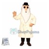 Thick Beard Old Man Mascot Costume