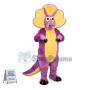 Walking Style Soft Triceratops Mascot Costume