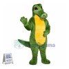The Strange Crocodile With Red Eyes Mascot Costume