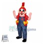 The Red-haired Clown of The Show Mascot Costume