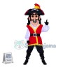 Witty Pirate Captain Mascot Costume