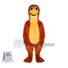 Brown Platypus With Long Neck Mascot Costume