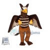 Awesome Goshawk With Powerful Wings Mascot Costume