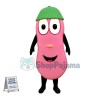 Special Cartoon Pink Eggplant Mascot Costume