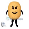Cartoon Raw Potato Mascot Costume