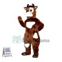 Adult Style Brown Cow Mascot Costume