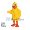 Adult Plush Big Yellow Duck Mascot Costume