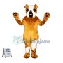 Well-behaved Motley Dog Mascot Costume