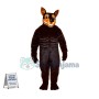 Vigorous Muscular Dog Mascot Costume