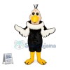 Bald Little Ostrich Mascot Costume