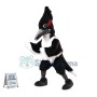 Furry Roadrunner With Long Beak Mascot Costume