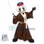 Baseball Jedi Knight Cartoon Mascot Costume