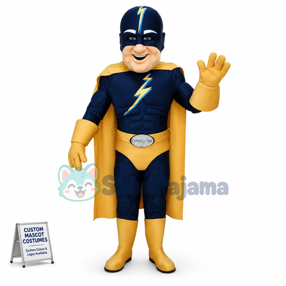 The Flash Man of Justice Mascot Costume