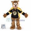 Bear In The Team Uniform Mascot Costume
