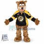 Bear In The Team Uniform Mascot Costume