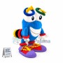Bigfoot Blue Circle Doll Cartoon Mascot Costume