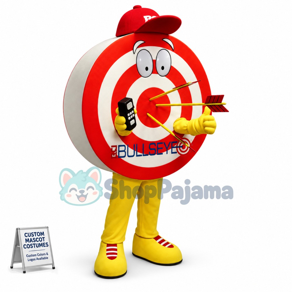 Automatic Counting Archery Target Mascot Costume