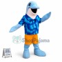 The Pool Keeper Dolphin Mascot Costume