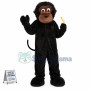 Zoo Monkey Holding Banana Mascot Costume