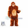 Giant Wild Longhair Orangutan Mascot Costume
