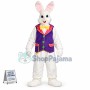 Easter Soft Celebration Bunny Mascot Costume