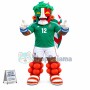 Vampire Clown With Fierce Look Mascot Costume