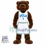University Sports Brown Bear Mascot Costume