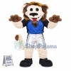 The Hairy Sports Lion Mascot Costume