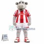 Actively Responding Hippopotamus Mascot Costume